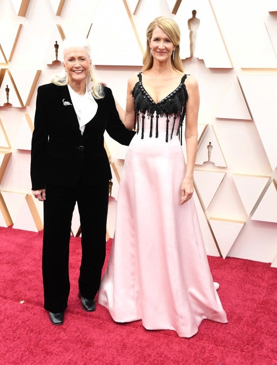 laura dern and her mother at 2020 oscars