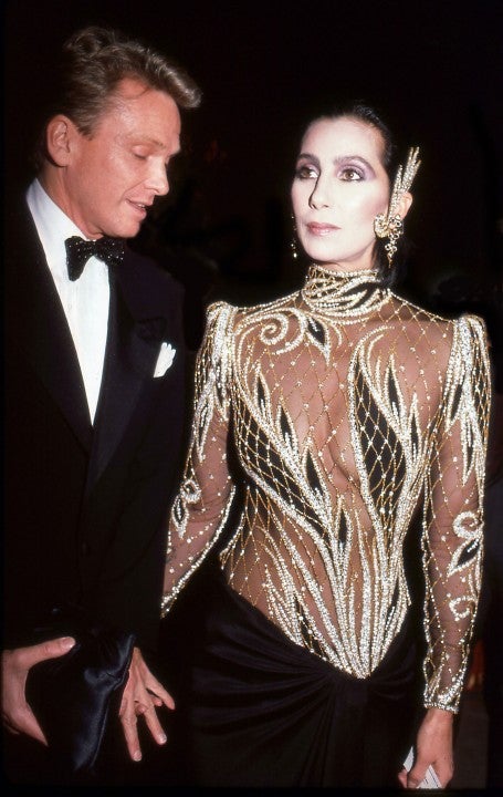 Cher at 1985 met gala