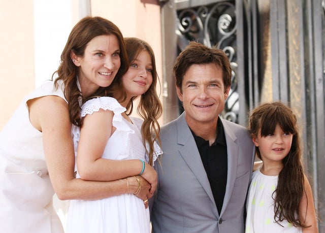 jason bateman with wife and daughter