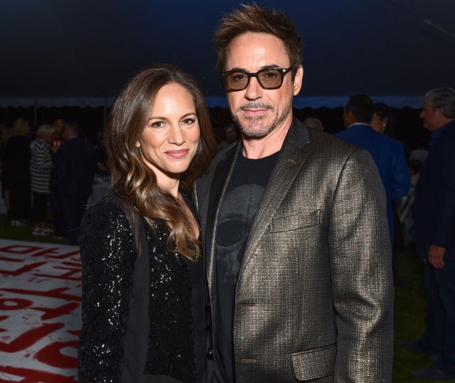 robert downey jr and wife in 2017
