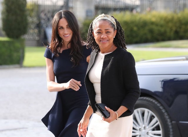 meghan markle and her mom night before wedding in 2018