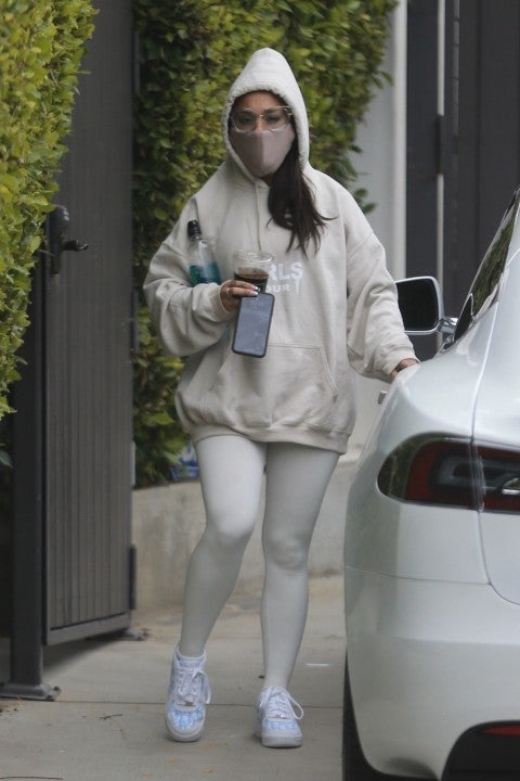 ariana grande after gym on june 18