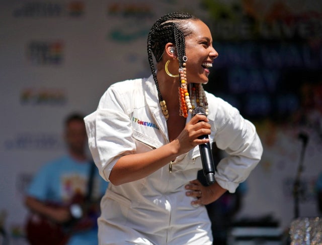 Alicia Keys performs onstage during Pride Live's 2019 Stonewall Day 