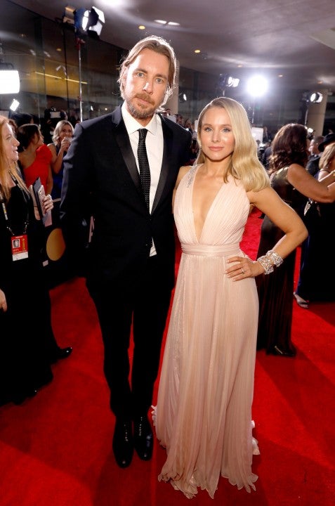 dax shepard and kristen bell at 76th Annual Golden Globe Awards