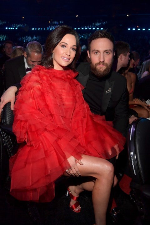 Kacey Musgraves and Ruston Kelly at the 61st Annual GRAMMY Awards