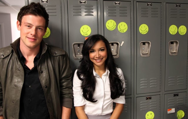 Cory Monteith and Naya Rivera in 2011