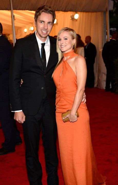dax shepard and kristen bell at the 2012 Met Gala 
