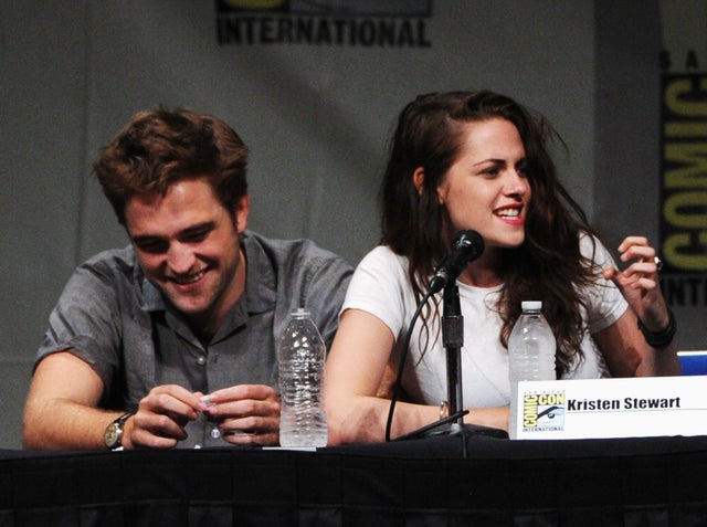 rob and kristen at Comic-Con International 2012