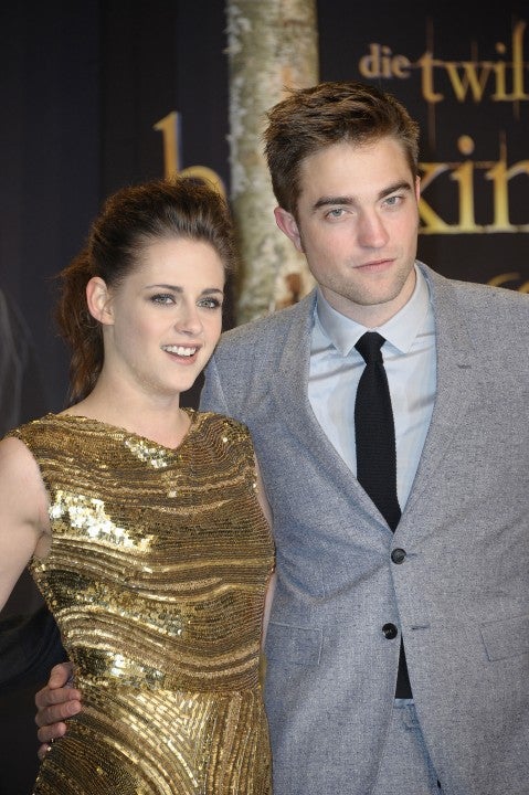 Kristen Stewart and Robert Pattinson at the 'Twilight Saga: Breaking Dawn Part 2 in berlin