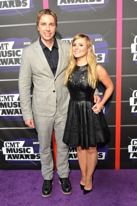 dax shepard and kristen bell at the 2013 CMT Music Awards