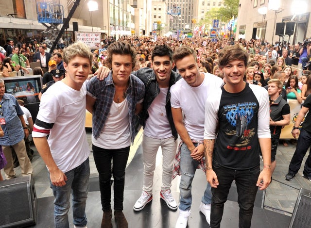 one direction on today show in august 2013