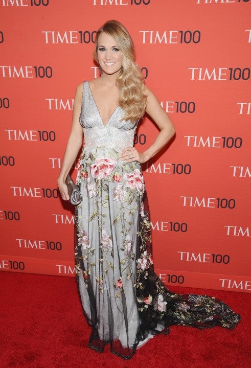 carrie underwood at the 2014 Time 100 Gala in New York City