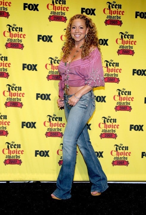 mariah carey at 2005 Teen Choice Awards