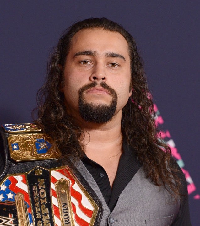 WWE superstar Rusev at the 2016 CMT Music awards