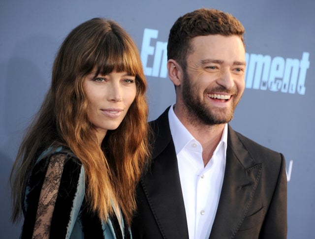 Jessica Biel and Justin Timberlake at The 22nd Annual Critics' Choice Awards 
