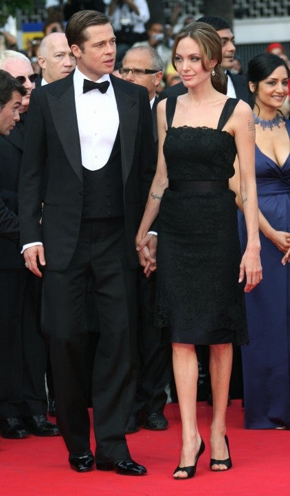 brad pitt and angelina jolie at 2007 cannes film festival