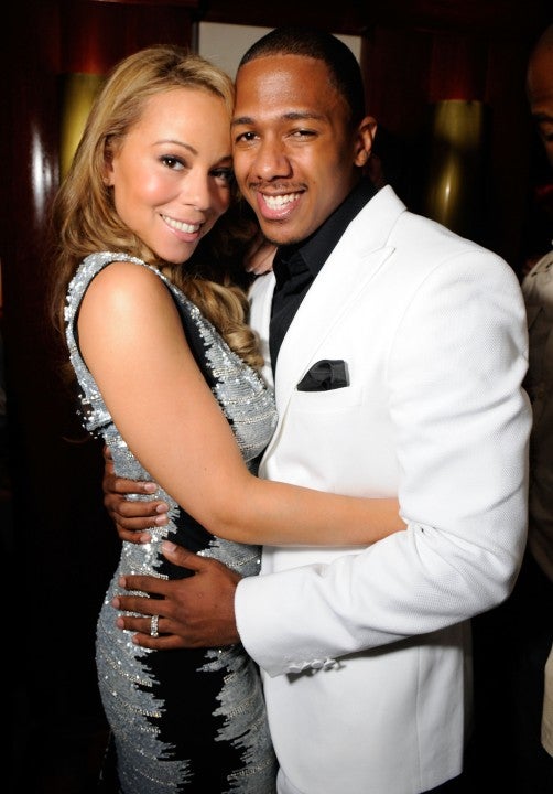 mariah carey and nick cannon at Fifth Annual Fashion Rocks After-Party in 2008