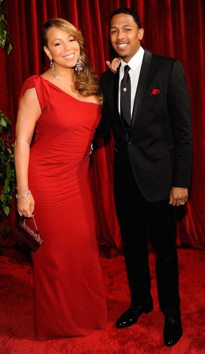 mariah carey and nick cannon at 16th Annual Screen Actors Guild Awards