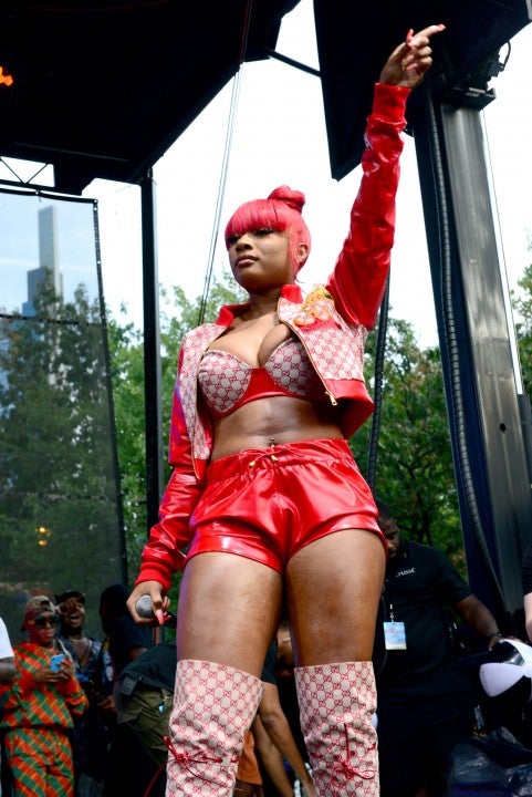 Megan Thee Stallion performs onstage during Made In America 2019