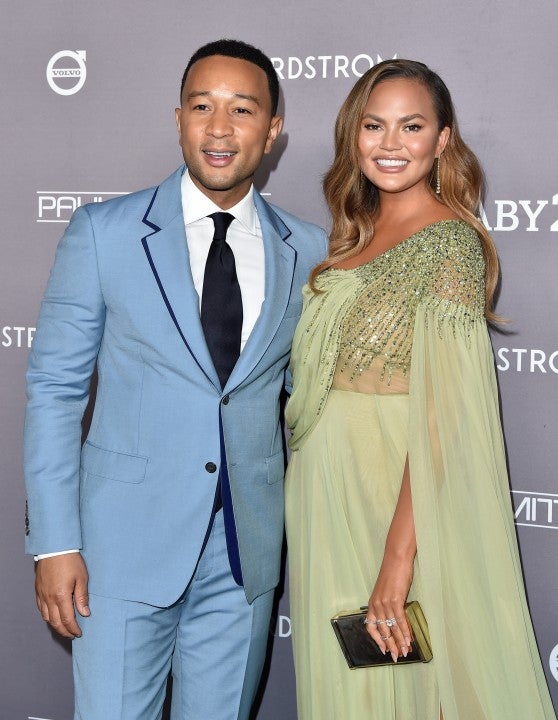 John Legend and Chrissy Teigen at the 2019 Baby2Baby Gala