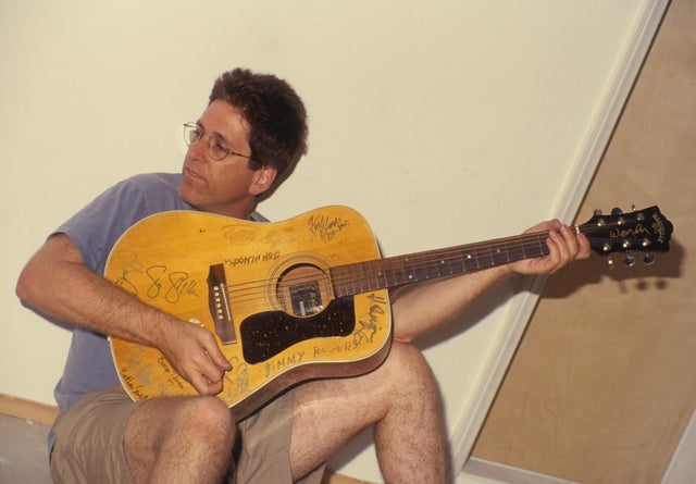 Jack Sherman guitarist for the Red Hot Chili Peppers poses for a portrait in Los Angeles, California on June 1, 1998.