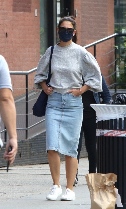 Katie Holmes in nyc on aug 19