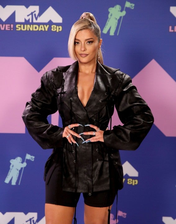 Bebe Rexha at the 2020 MTV Video Music Awards