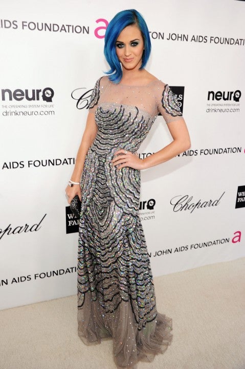 Katy Perry at the 20th Annual Elton John AIDS Foundation Academy Awards Viewing Party 