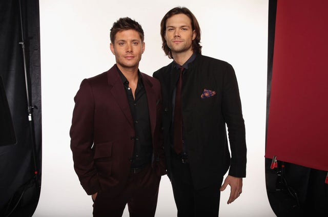 Jensen Ackles and Jared Padalecki at the 39th Annual People's Choice Awards 
