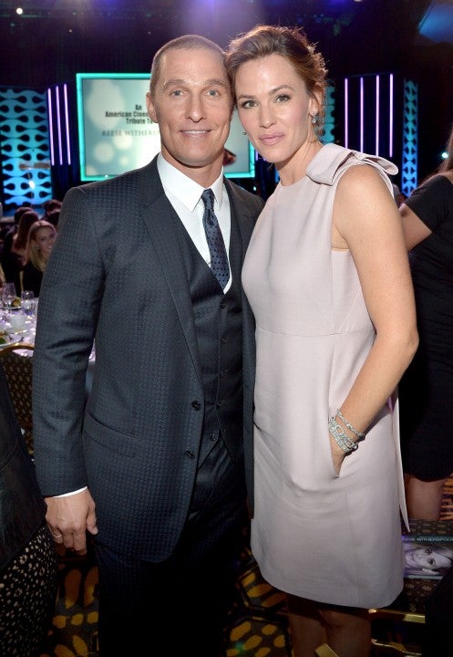 Matthew McConaughey and Jennifer Garner at the 29th American Cinematheque Award