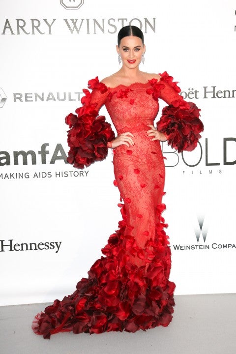 Katy Perry at the amfAR's 23rd Cinema Against AIDS Gala