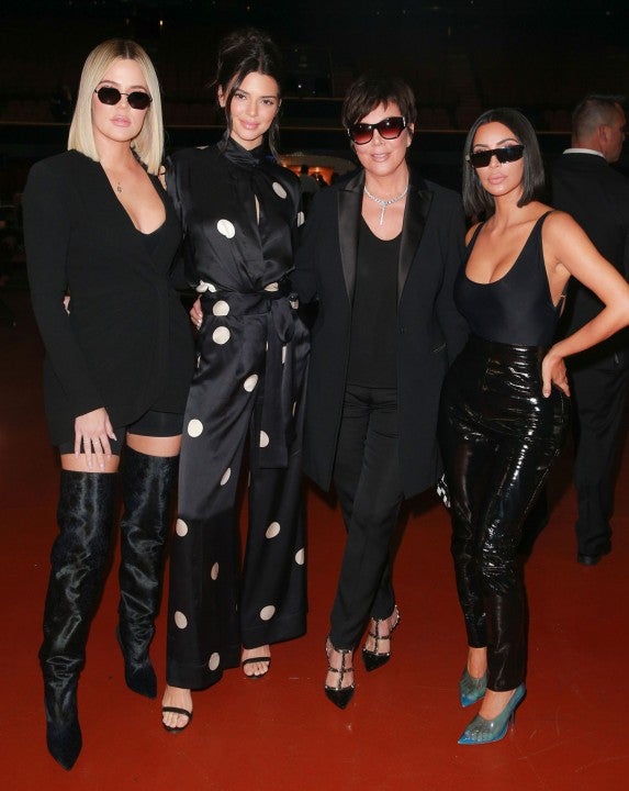 hloe Kardashian, Kendall Jenner, Kris Jenner and Kim Kardashian West at the first annual "If Only" Texas hold'em charity poker tournament