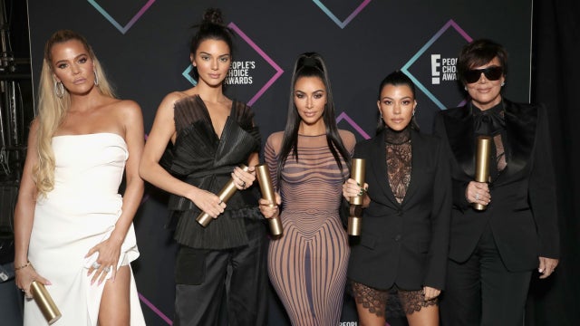 Khloe Kardashian, Kendall Jenner, Kim Kardashian, Kourtney Kardashian and Kris Jenner in 2018