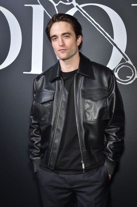 Robert Pattinson at the Dior Homme Menswear Fall/Winter 2020-2021 show 