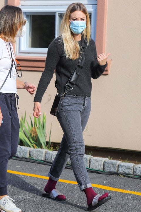 Kaley Cuoco is seen on Sept 9 in nyc