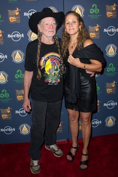 Willie Nelson and Annie D'Angelo