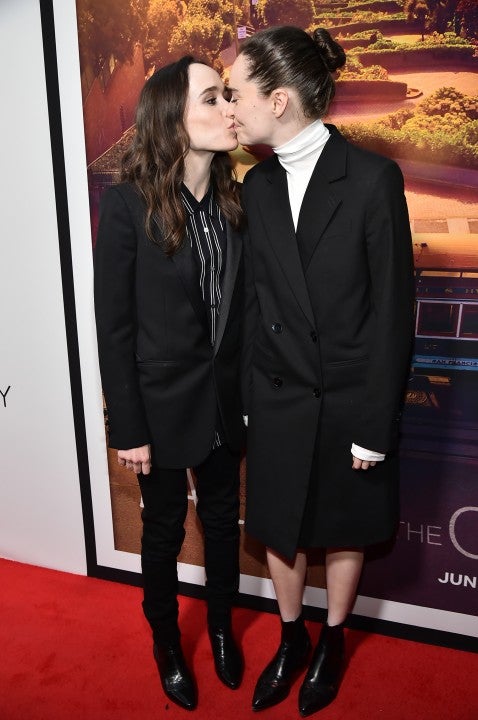 Ellen Page and Emma Portner