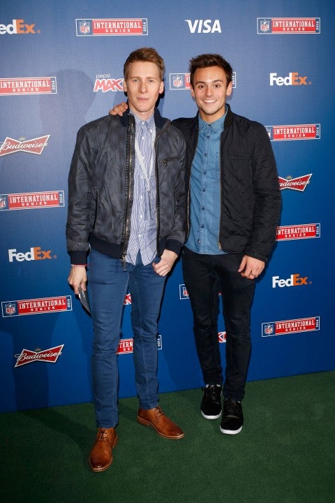 Lance Black and Tom Daley