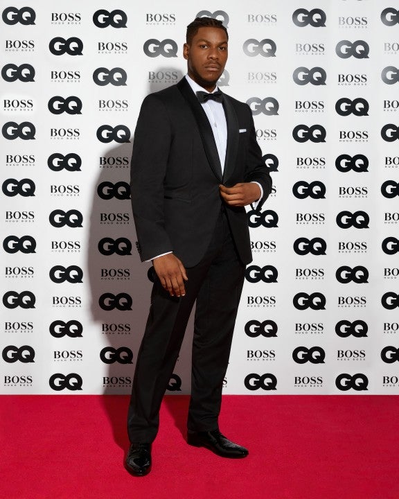 In this image released on November 26, Actor John Boyega, winner of the Icon Award poses for the GQ Men of The Year Awards 2020. The GQ Men of The Year Awards will be streamed on youtube on November 26, 2020. 