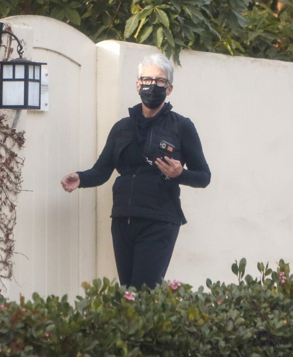  Jamie Lee Curtis is seen on December 23, 2020 in Los Angeles, California.