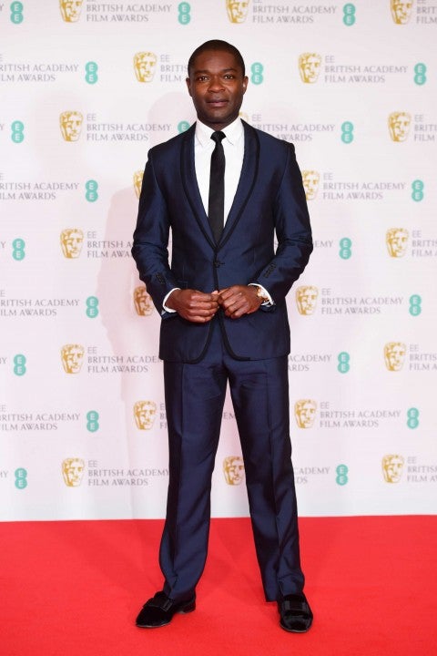 David Oyelowo arrives for the EE BAFTA Film Awards at the Royal Albert Hall in London.