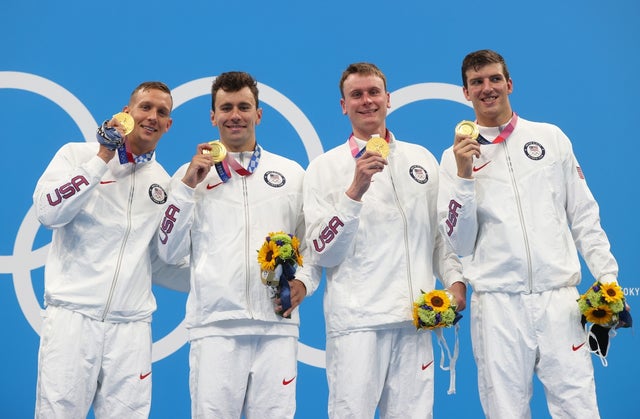 mens 4x100m freestyle relay tokyo olympics