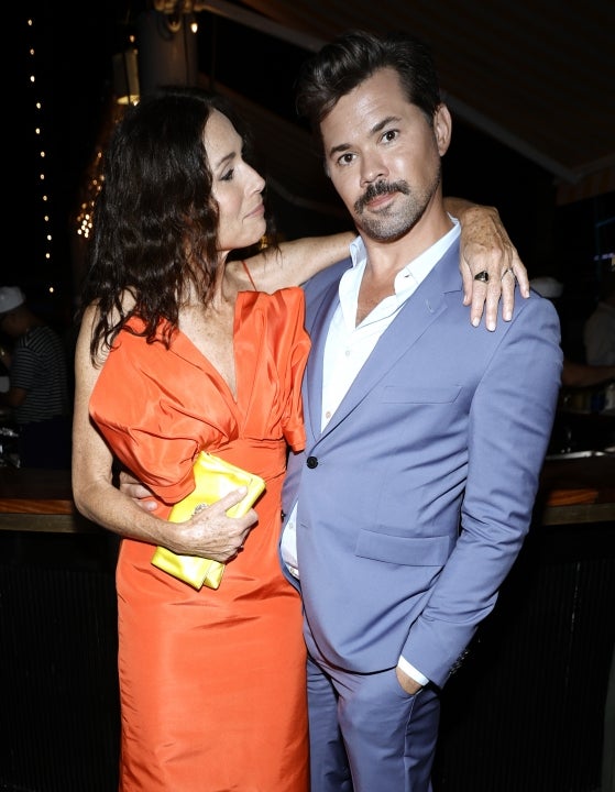 Minnie Driver and Andrew Rannells