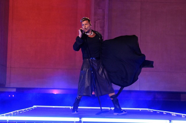 Ricky Martin performs during Rihanna's Savage X Fenty Show Vol. 3