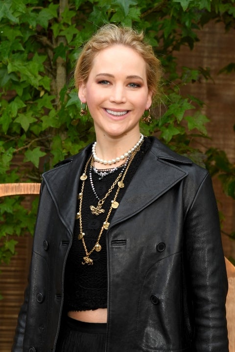 Jennifer Lawrence at the Christian Dior Womenswear Spring/Summer 2020 show in paris