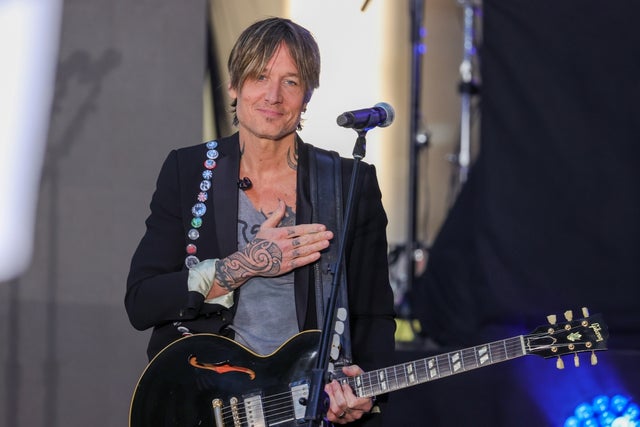 Keith Urban at today show 