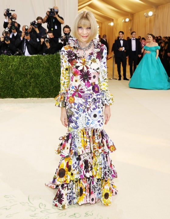 Anna Wintour at The 2021 Met Gala 