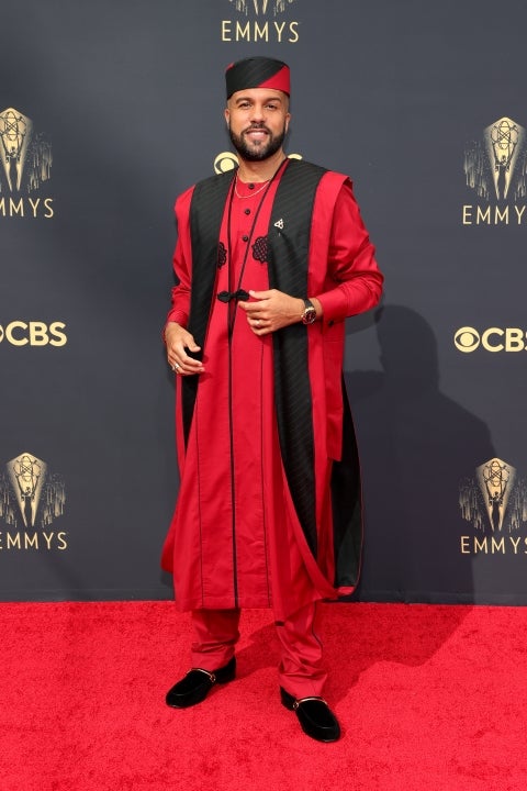 O-T Fagbenle at 2021 emmys