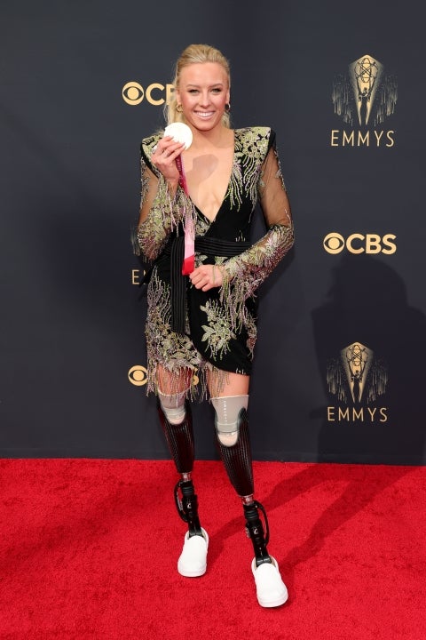Jessica Long at 2021 emmys
