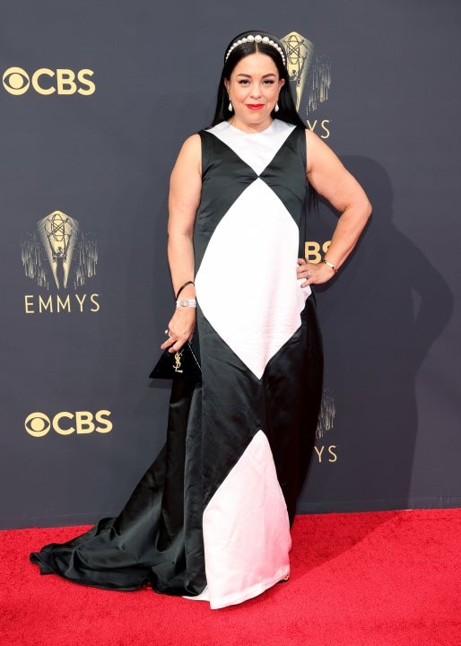 Linda Morel at the 73rd Primetime Emmy Awards